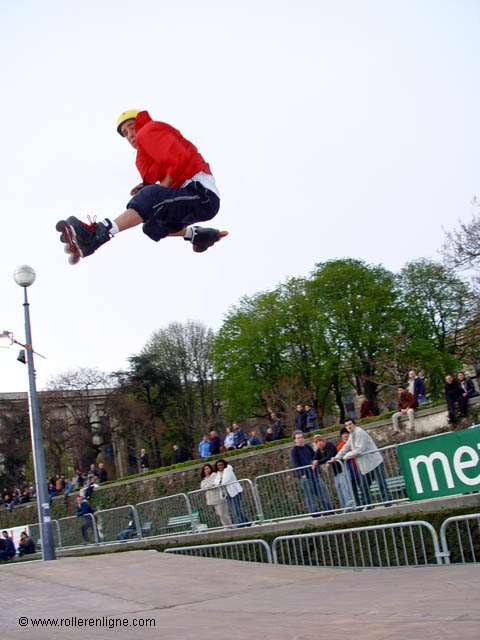 Big air et rotations sur la table de saut