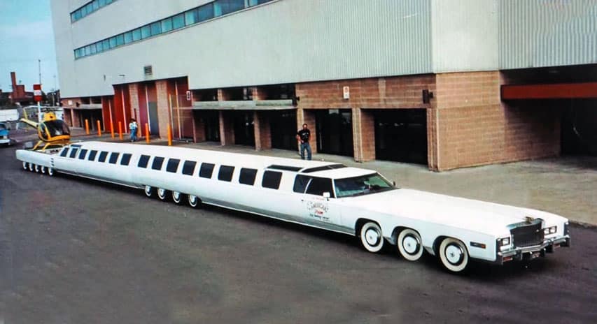 La limousine de 30 m de Jay Ohrberg