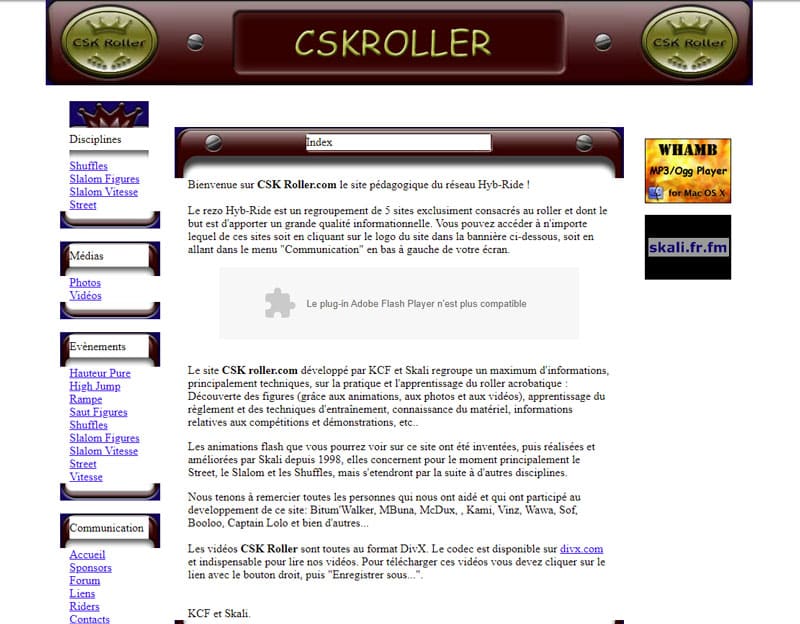 Site CSK Roller 2002