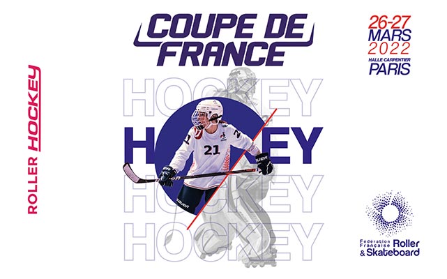 Affiche de la Coupe de France de roller hockey 2022