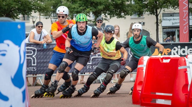 Skatecross au Lugdunum Roller Contest 2022
