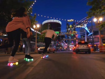 Luminous Wheels à Las Vegas (Etats-Unis)