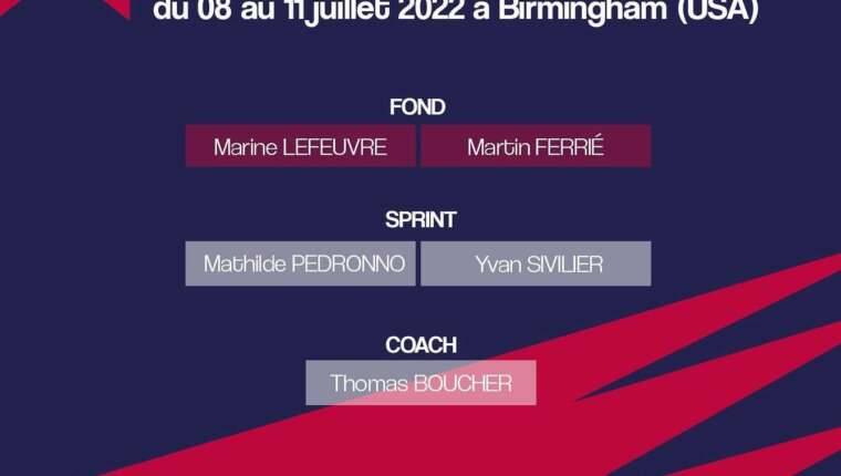 Les Français en lice aux Jeux Mondiaux 2022