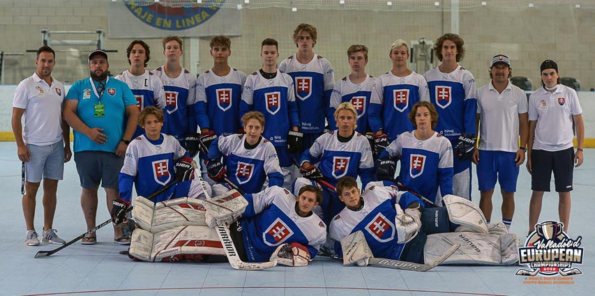 Equipe de Slovaquie U18 de roller hockey 2022