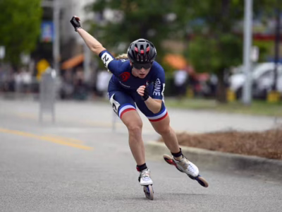 L&rsquo;équipe de France roller course aux World Skate Games 2022