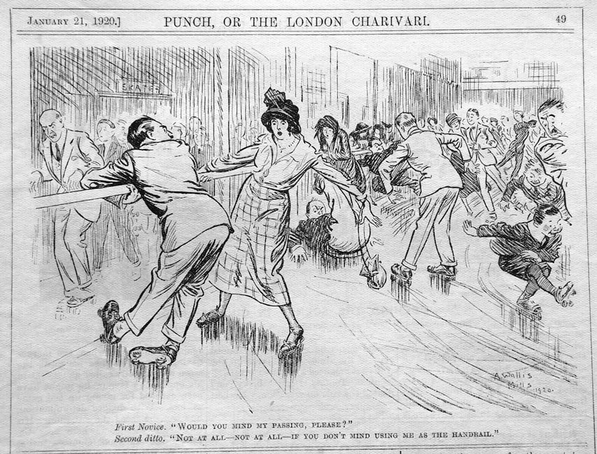 London Charivari &#8211; La folie d&rsquo;un skating rink des années 1920