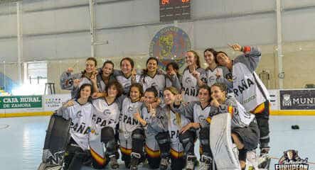 L'Espagne, Championne d'Europe de roller hockey 2022 en senior femme