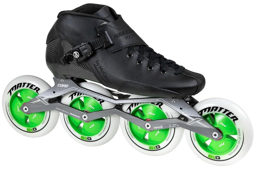 Un roller course complet Powerslide XXX en 4x110 mm