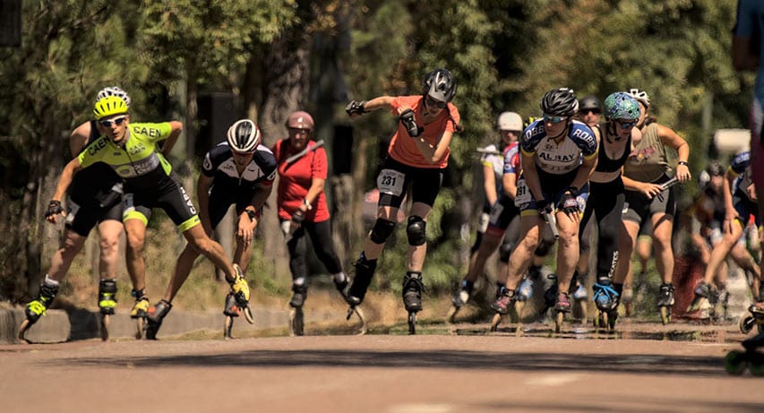 Ambiance des 6 heures roller de Paris 2022