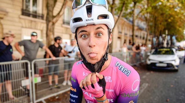 Margaux Vigié du roller au Tour de France Femme