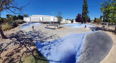 Skatepark de la Baule - les courbes
