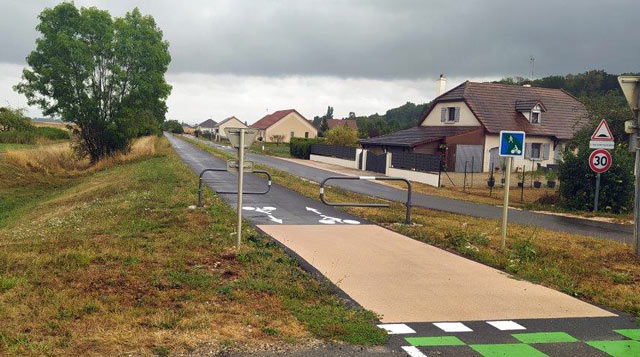 La voie verte Grévy en roller