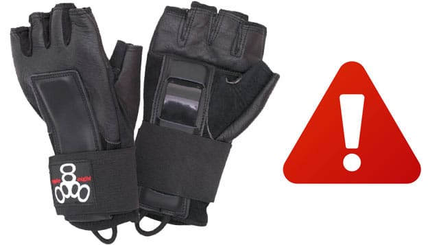 Protèges Poignets Ennui URBAN GLOVE - Ligne Droite Roller