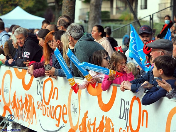 Le public du Marathon roller des Grands Crus 2022