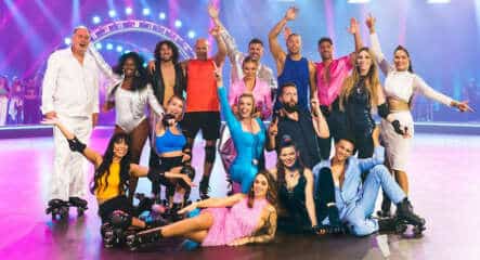 Les participants à Skate Fever - Stars auf Rollschuhen