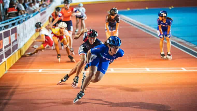 Euro roller course 2022 : résultats relais à l’américaine piste