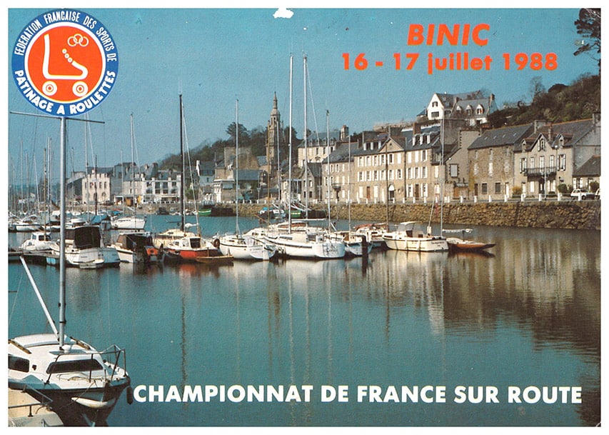 Championnat de France route 1988 à Binic (22)