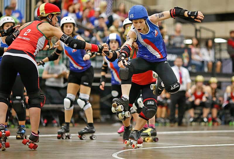 Chloé Seyrès - Crédit : Roller Derby On Film