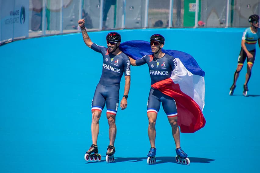 Martin Ferrié, champion du monde de la course à éliminations 2022
