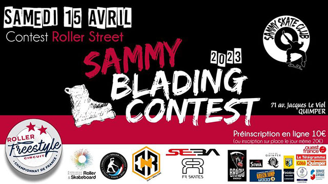 Affiche Sammy Blading contest 2023
