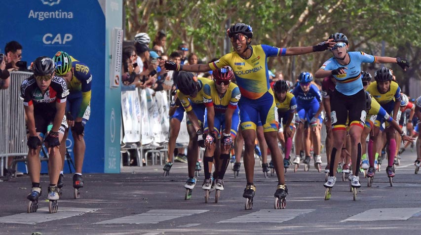 Luz Karime Garzon - championne du monde de marathon roller 2022