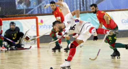 Match France - Portugal au championnat du monde de rink hockey senior homme 2022