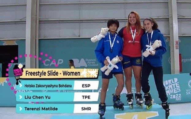 World Skate Games 2022 : résultats de slide freestyle