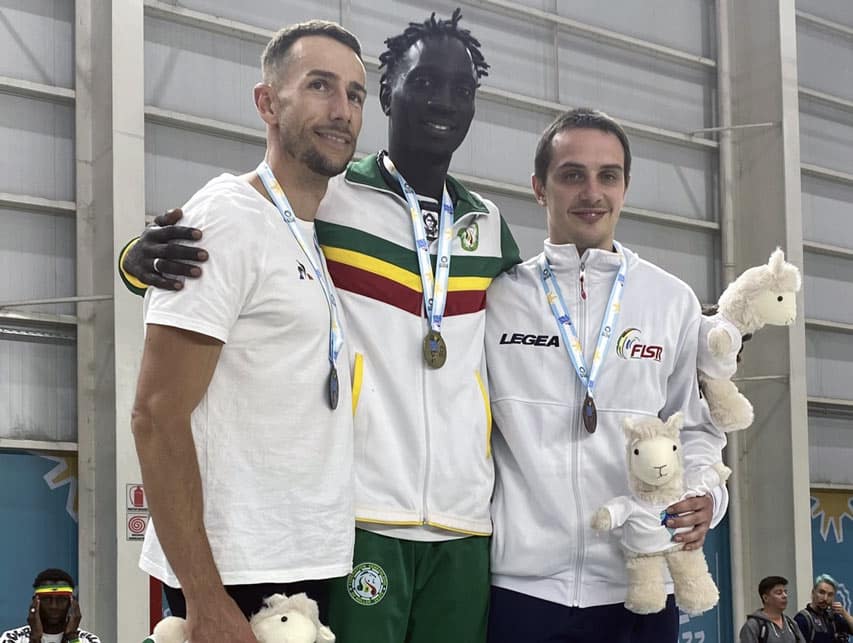 Podium de la hauteur pure au championnat du monde 2022