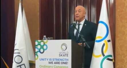 Sabatino Aracu, président de la World Skate, annonce le pays hôte des World SKate Games 2024