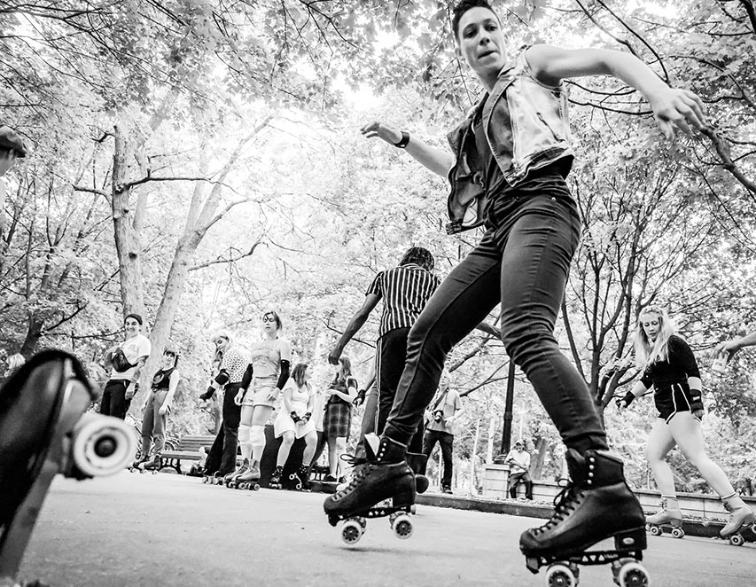 Session roller dance - Crédit : Richere Trudeau