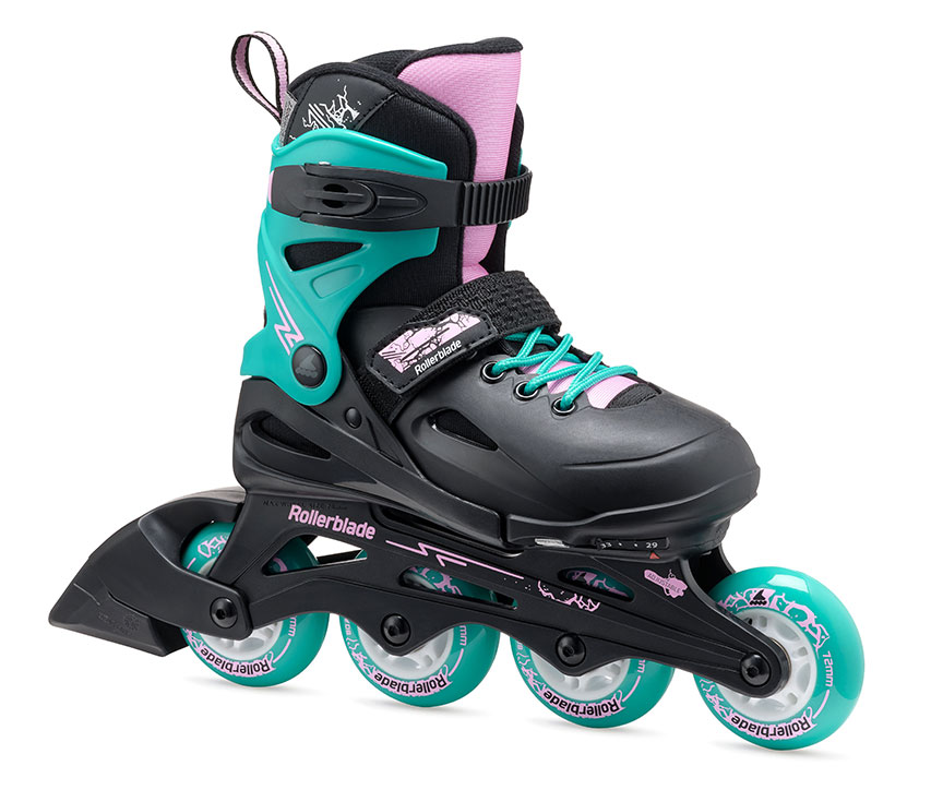 Rollerblade Fury noir vert 2023