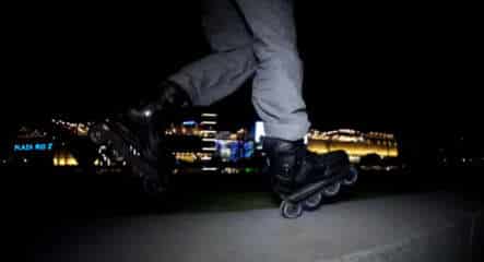 J. Munkhtulga en wheeling avec les FR SKATES - UFR 80