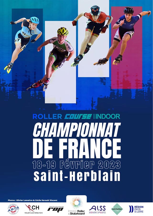 Résultats du championnat de France indoor roller course 2023