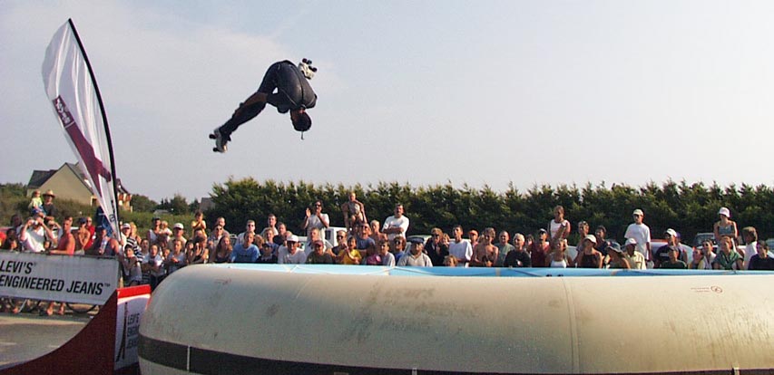 Session de water-jump