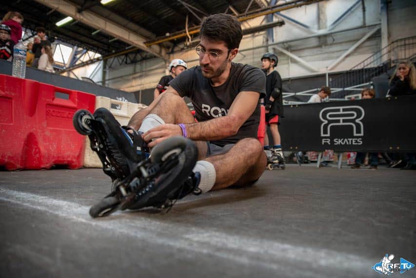 Oscar Briex se prépare pour une épreuve de hauteur pure en 2021 - photo : RFTV