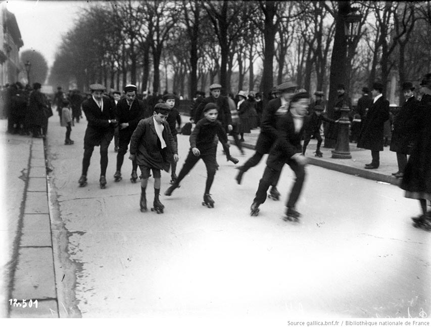 Une pétition des patineurs à roulettes au préfet de police de Paris