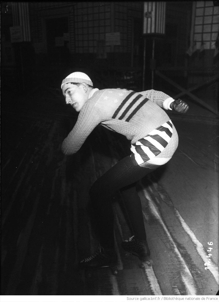 Photo de départ de Pêcheur, un patineur de vitesse