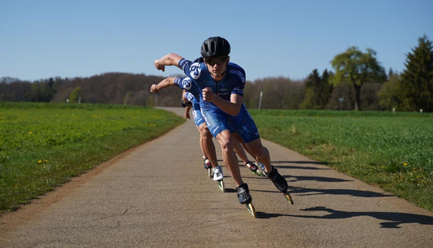 Entrainement en campagne du team Powerslide Racing 2023