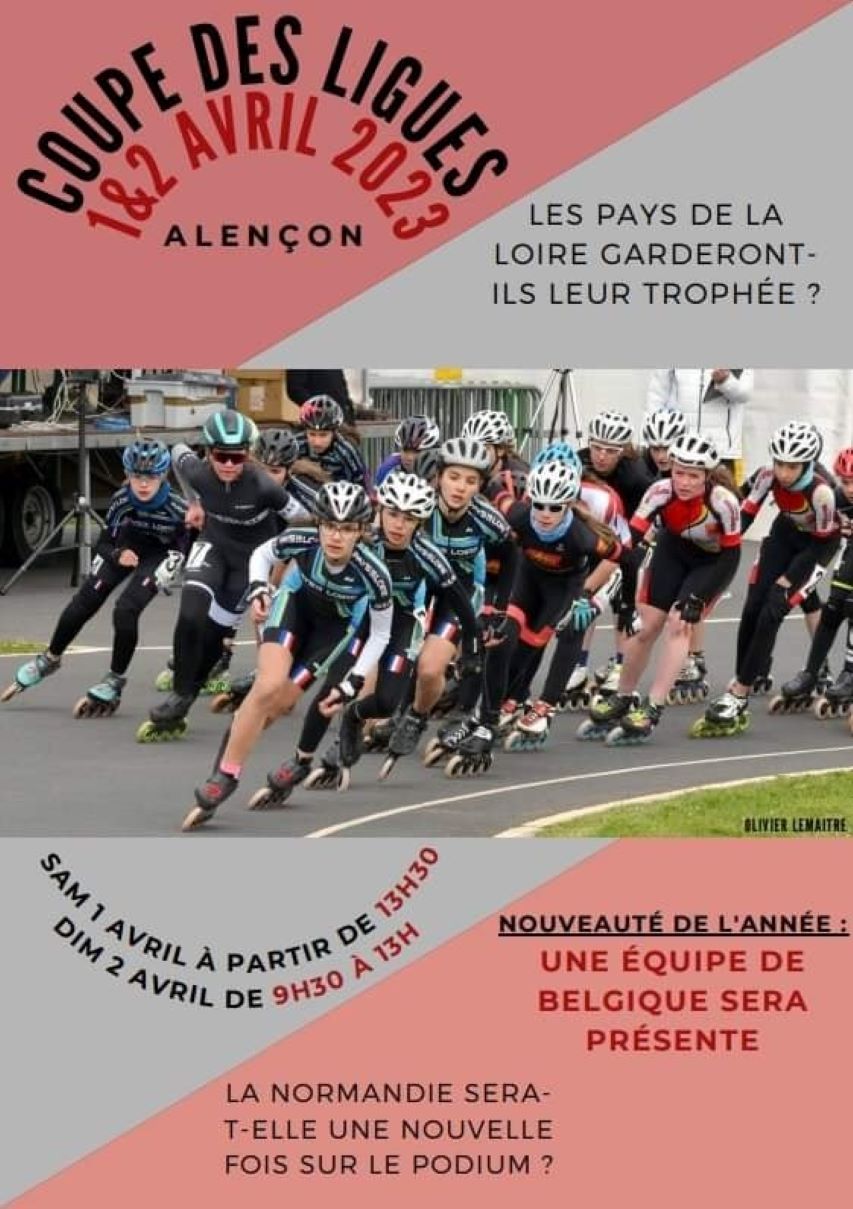 Coupes de ligues de roller vitesse 2023 à Alençon (61)