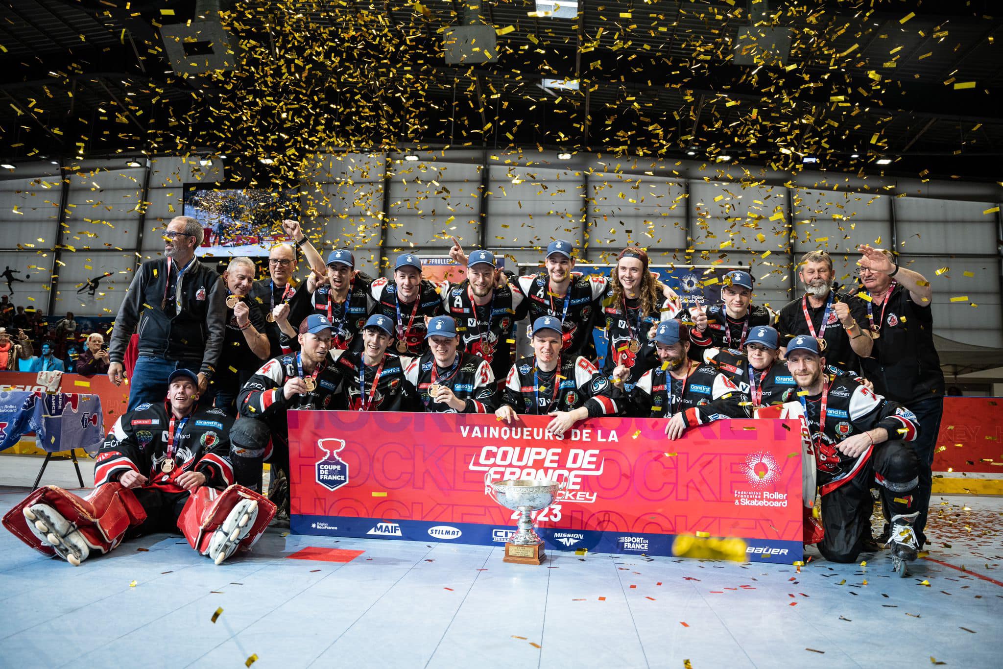Rethel vainqueur de la coupe de France 2022/2023 masculine