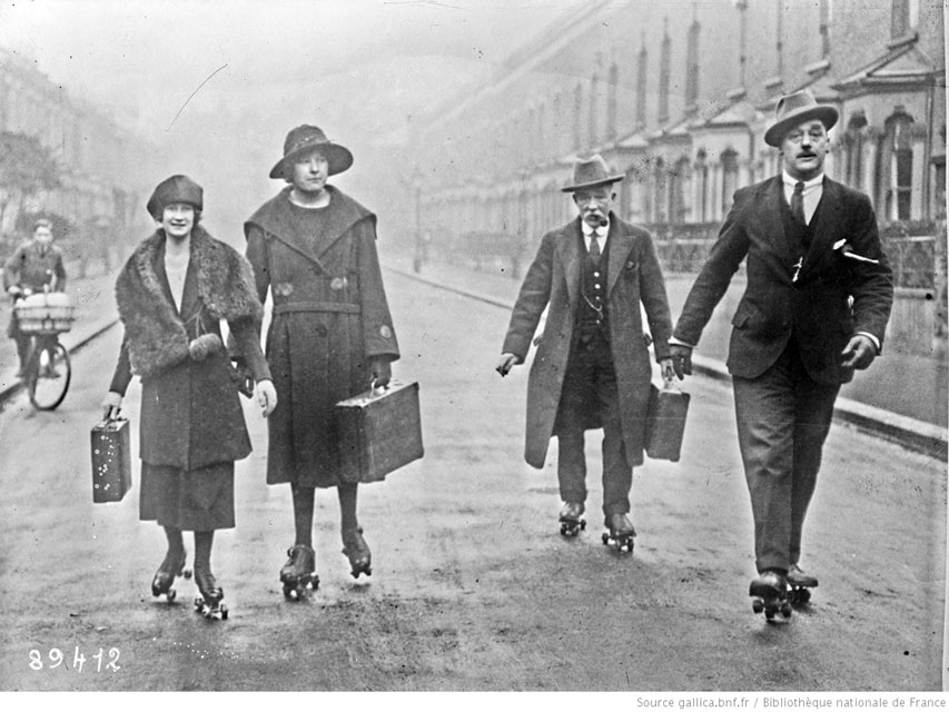 Grève des chemins de fer à Londres en décembre 1924