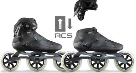 Le Rollerblade E2 Pro avec son cuff amovible