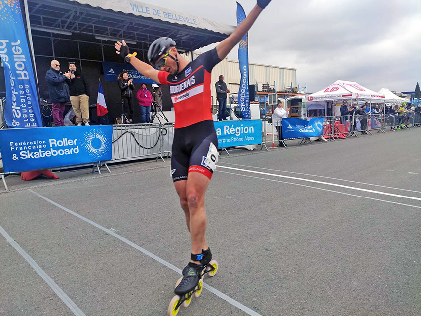 Résultats du championnat de France marathon roller 2023
