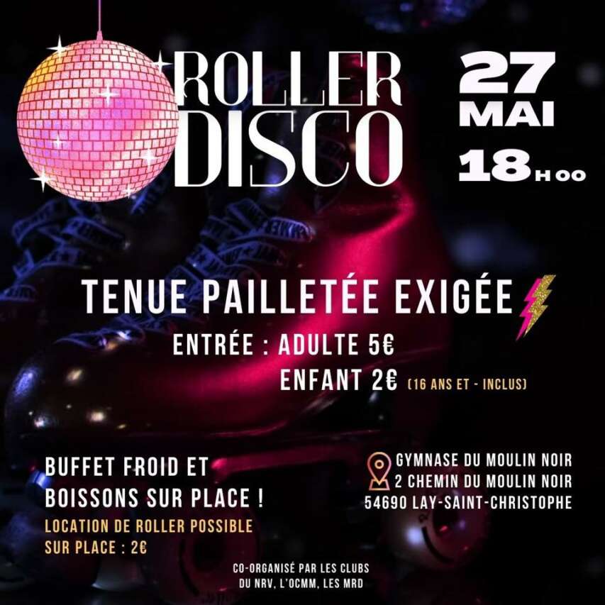 Soirée disco-roller à Nancy (54)