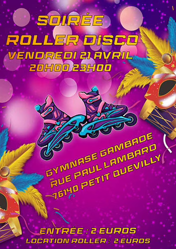 Soirée Roller-Disco 2023 à Petit-Quevilly (76)