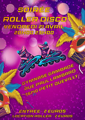 Soirée Roller-Disco 2023 à Petit-Quevilly (76)