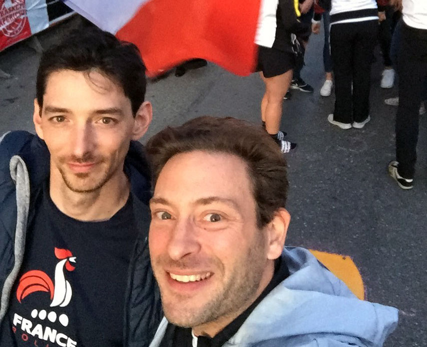 Grégoire Pinto et Sébastien Laffargue