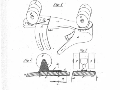 Le brevet de système de serrage de John Norman