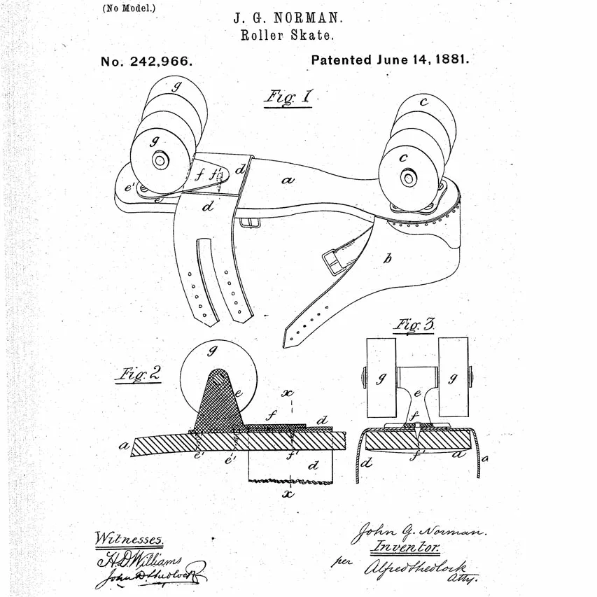 Le brevet de système de serrage de John Norman