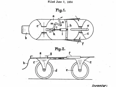 Le brevet de patin aluminium de Carl Haas (Suisse)